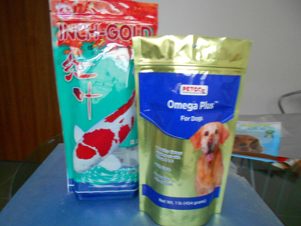 Gravure τυπωμένη παγίδα 130mic στάση επάνω στις τσάντες για τα τρόφιμα της Pet