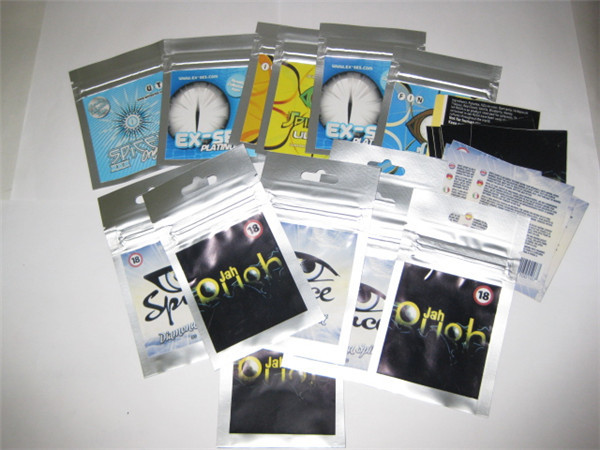 Προσαρμοσμένο τοπ Ziplock βοτανικό φερμουάρ τσαντών θυμιάματος για το ποτ πουρί καρυκευμάτων