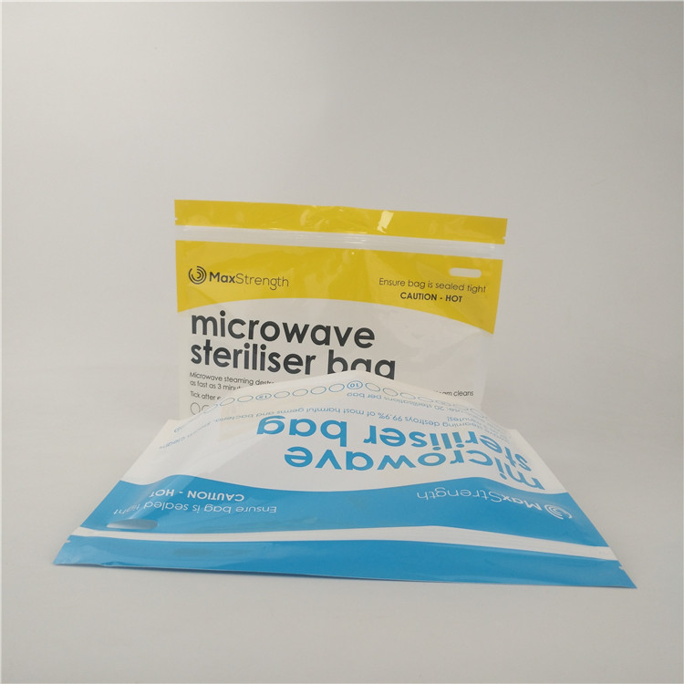 Στιλπνή στάση επάνω στη μηνιαία τσάντα παιδικών τροφών αποστείρωσης φλυτζανιών σακουλών συσκευάζοντας