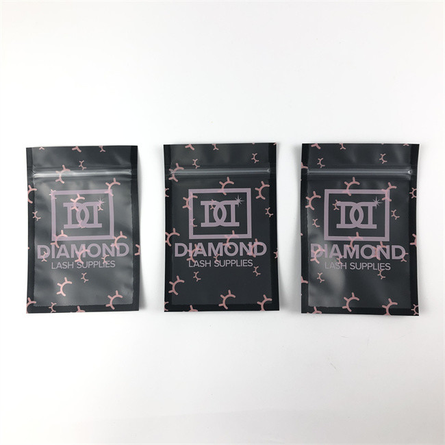 Resealable πλαστική τσάντα τρία κλειδαριών φερμουάρ φύλλων αλουμινίου αργιλίου Mylar δευτερεύουσα σφραγίδα