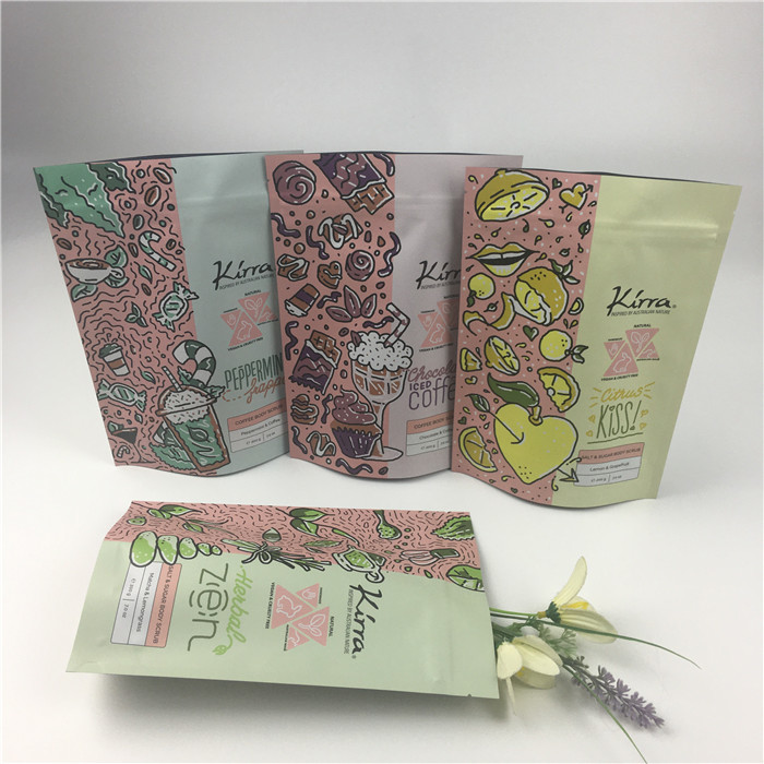 Τσάντες συσκευασίας τροφίμων τσαγιού απόδειξης μυρωδιάς Doypack φύλλων αλουμινίου αργιλίου με το φερμουάρ