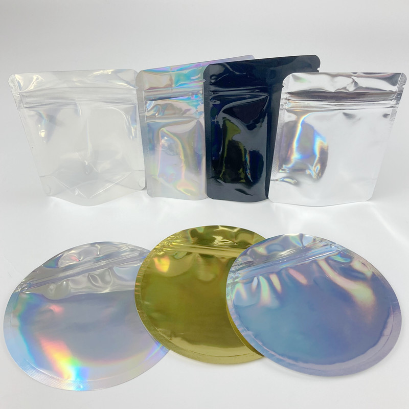 4 X στάση μορφής συνήθειας 6 Mylar επάνω στη σακούλα με το ακίνδυνο για τα παιδιά φερμουάρ