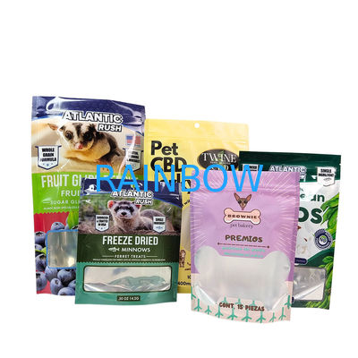 Προσαρμοσμένη Εκτύπωση Σακούλας Τροφών για Κατοικίδια Υψηλού Φραγμού με Εκτύπωση Βαθυτυπίας για Συσκευασία Αδιαπέραστη από την Υγρασία