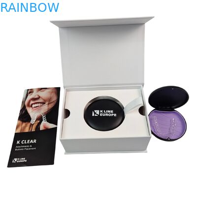 Προσαρμοσμένο λογότυπο οδοντιατρικές ορθοδοντικές οδοντοστοιχίες κιτ κουτί Ορθοδοντική ορθοδοντική συσκευασία κουτί με χαρτί Εισάγετε οδοντοστοιχίες ορθοδοντική συσκευασία κουτί